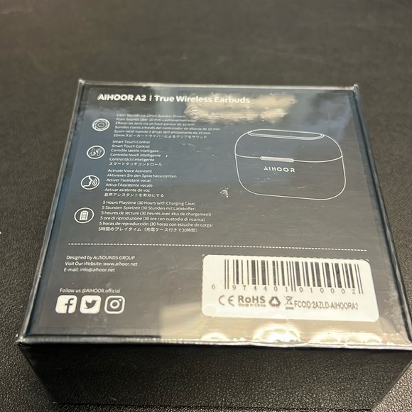 AIHOOR A2 | True Wireless Earbuds - Picture 1 of 2